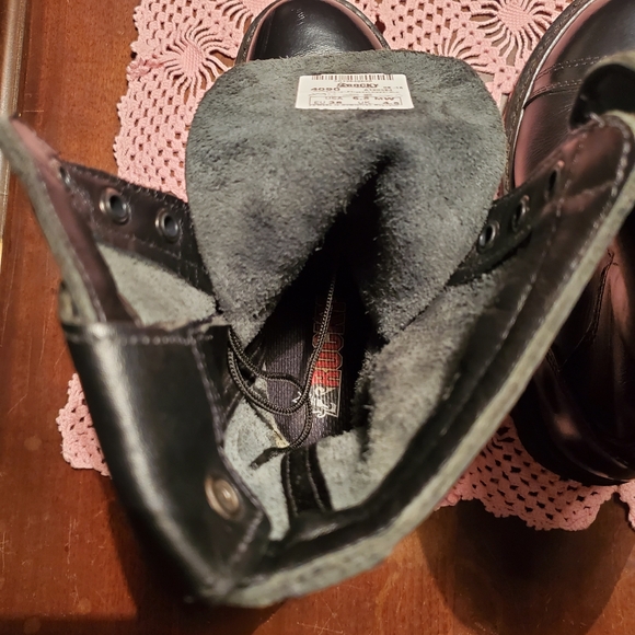 Rocky STYLE 4090 Womens 10" Paraboot w/Zipper Size US 7.5 (SEE NOTE IN DESCRIPTI - Picture 10 of 11